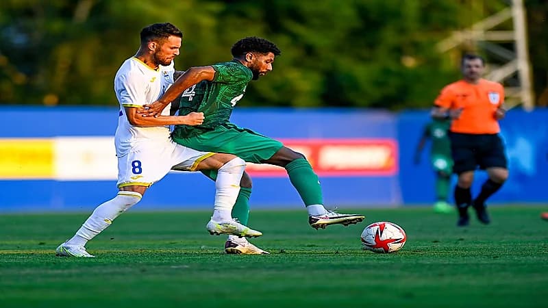 التعادل السلبي يحسم ودية الأخضر الأولمبي ورومانيا " صور "