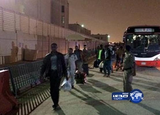 نقل الإثيوبيين من حي الحزم إلى جامعة الأميرة نورة