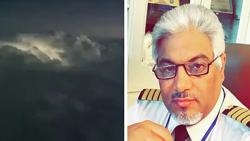 الكابتن عبدالله الغامدي: البرق لا يؤثر على الطائرة حتى لو ضربها مباشرة في جسمها "فيديو"