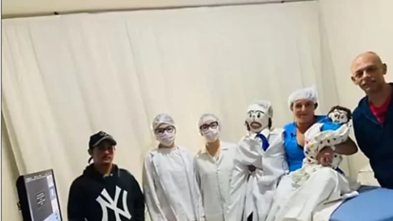 امرأة برازيلية تعلن انجابها من دمية