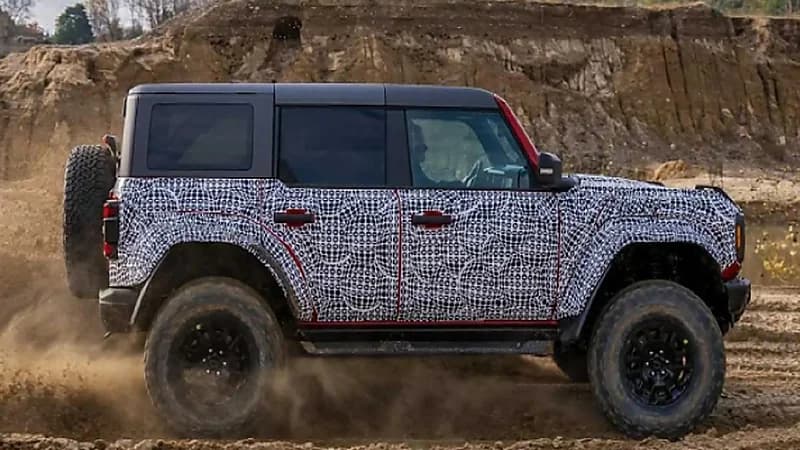 بالصور.. تحديثات فورد برونكو رابتر تظهر خلال اختبارها