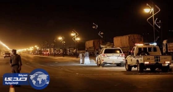 أمن وادي الدواسر يمنع دخول الشاحنات في أوقات الذروة المسائية