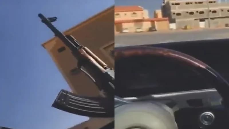 بالفيديو.. شخص يتباهى بإطلاق النار داخل حي سكني بالرياض