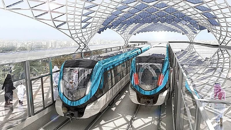 وضع اللمسات الأخيرة لـ مترو الرياض .. صور