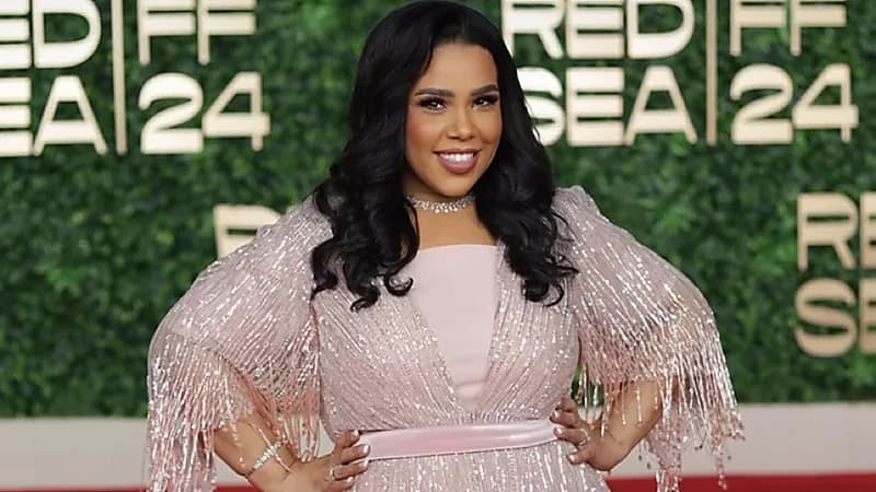 شيماء تخطف الأنظار بنحافتها في ختام مهرجان البحر الأحمر .. فيديو