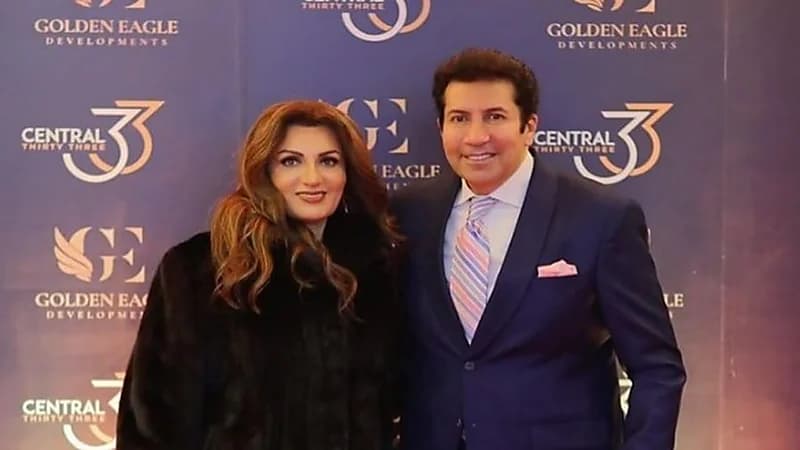 هاني رمزي يهنئ زوجته بعيد ميلادها