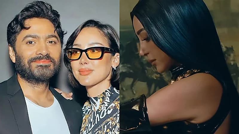 تامر حسني يمازح طليقته بعد أغنيتها الجديدة: بنفس اليوم يا بسوم .. فيديو