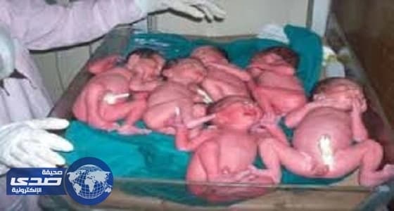 أم أمريكية تُرزق بستة توائم دفعة واحدة
