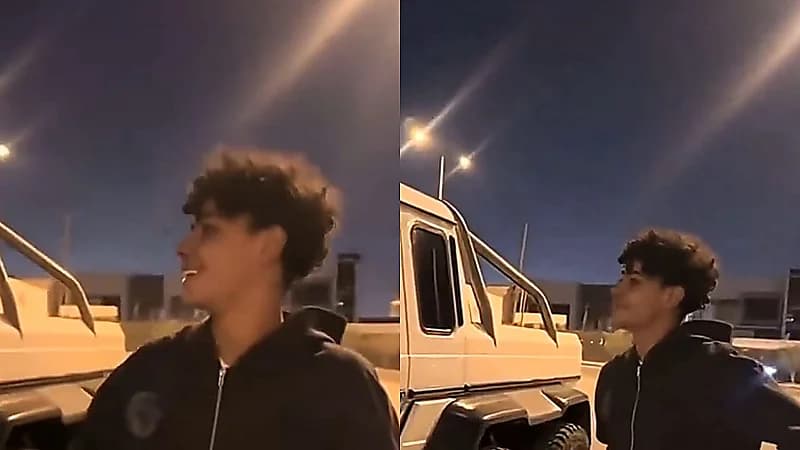 كريستيانو جونيور متحدثا باللغة العربية: والدي في المنزل .. فيديو