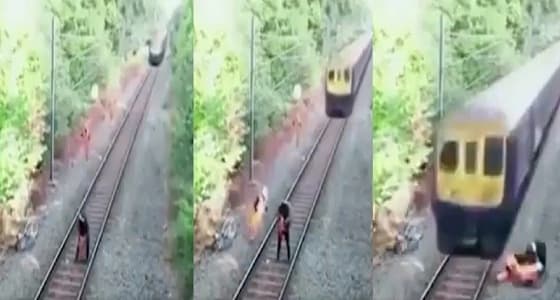 فيديو مؤثر لشخص ينقذ صديقه " الأصم " قبل لحظات من دهسه