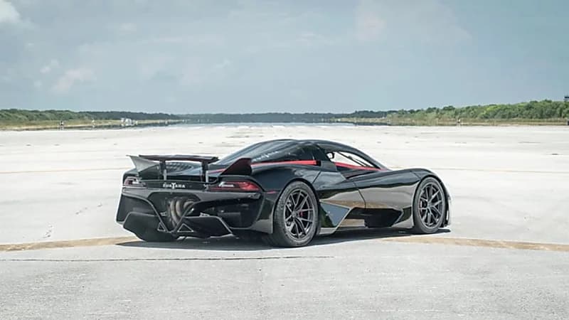 بالصور.. شركة SSC تخطط لإنتاج سيارة كهربائية خارقة