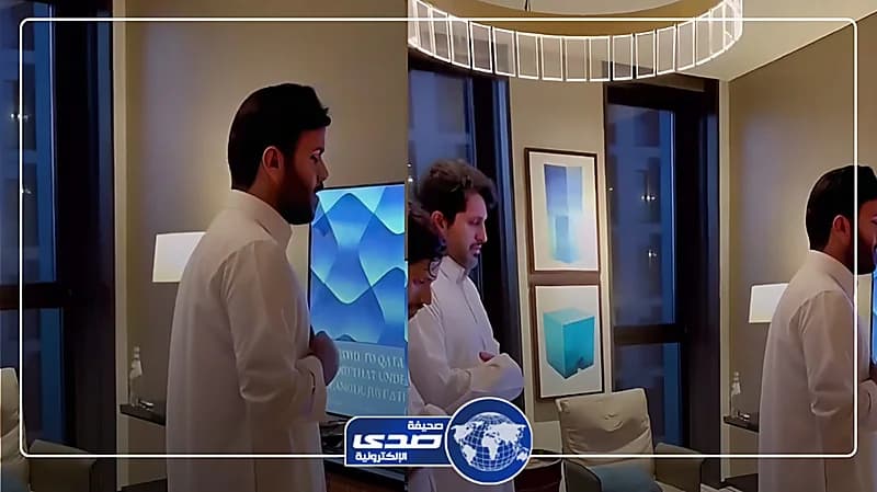 غازي الذيابي يؤم أصدقائه في صلاة الفجر.. فيديو