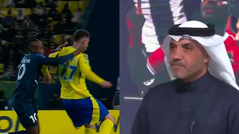 شكر الله: كان يجب طرد لابورت لاستخدامه القوة المفرطة على لاعب الأخدود .. فيديو