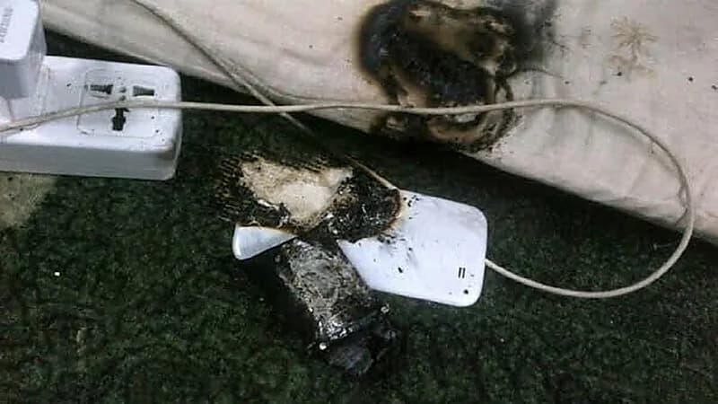 أماكن تؤدي إلى احتراق شاحن الجوال