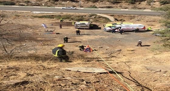 بالصور.. مدني المندق ينقذ شخصا تعرض لإغماء بـ " تجربة فرضية "