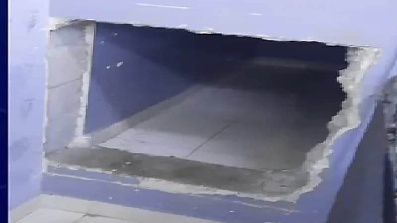 مراقبي أمانة الرياض يكشفوا الستار عن سرداب يقود لسكن عمالة مخالف