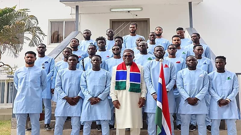 لاعبو غامبيا يمتنعون عن التدريبات