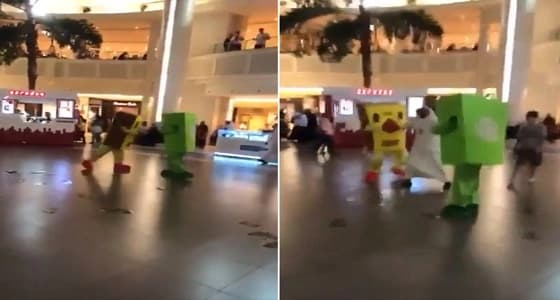 بالفيديو.. مشاجرة عنيفة بين وجبتين داخل مطعم برجر