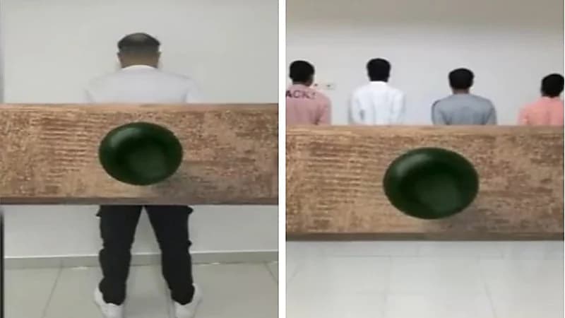 شاهد.. مجرمون يسقطون في قبضة رجال الأمن