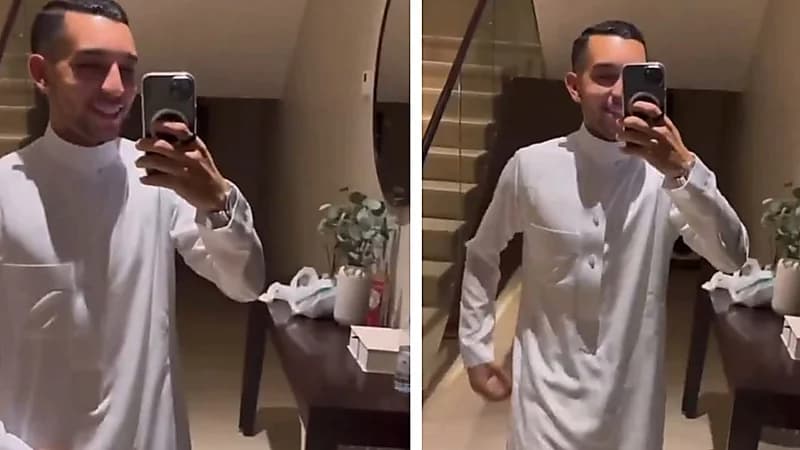 شقيق لودي يتألق بالزي السعودي في أحدث ظهور.. فيديو