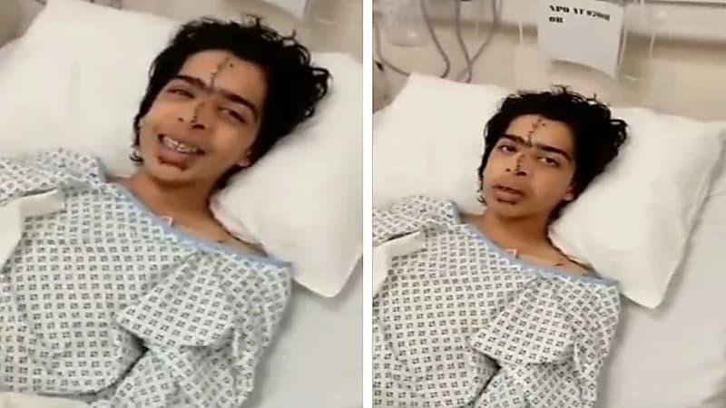 شاهد.. المالكي يزور نجل الراحل "الشمري" في المستشفى