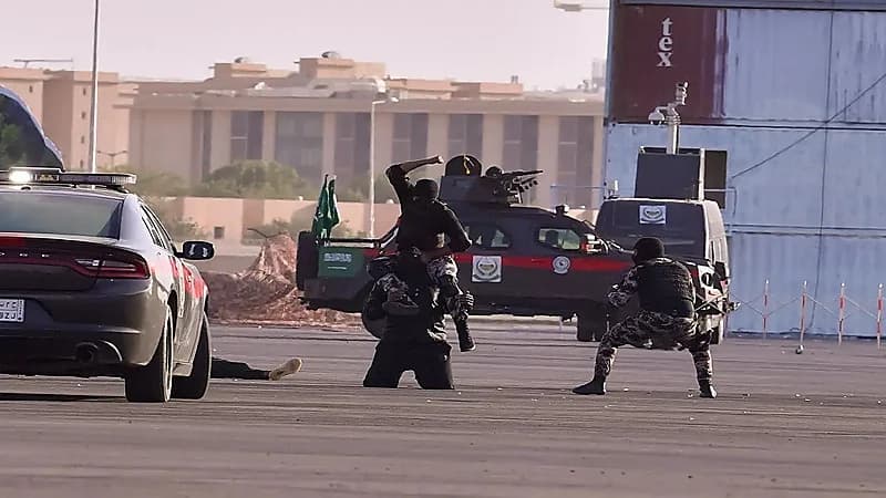 بالصور.. استعراضات بطابع مسرحي في التمرين التعبوي "وطن 91"