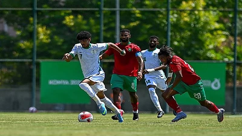 المنتخب الأولمبي يتأهل لنصف نهائي "ألعاب التضامن الإسلامي"