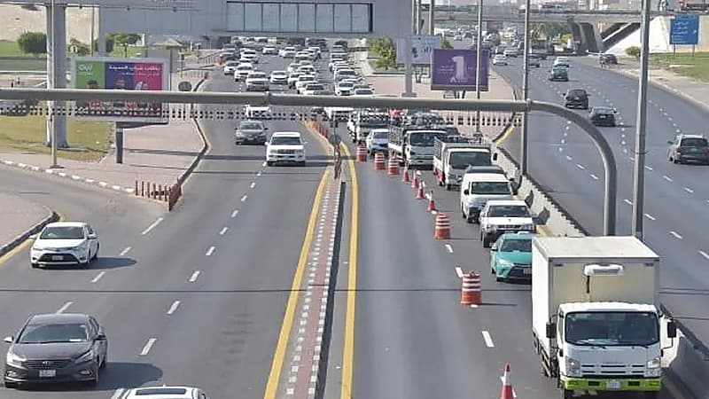 مرور المنطقة الشرقية: تجنبوا 3 طرق بسبب الأمطار