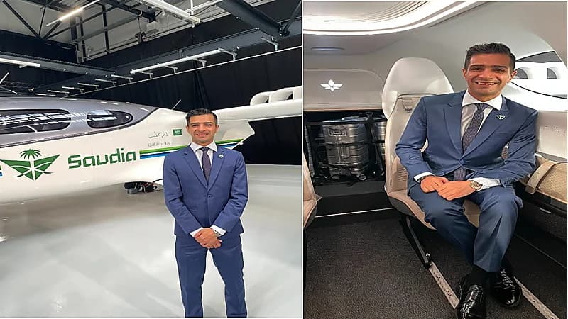 أول ظهور للتاكسي الطائر السعودي .. فيديو