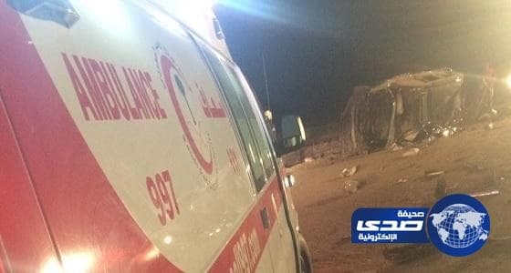 3وفيات واربع اصابات بحادث مروري على طريق الرين