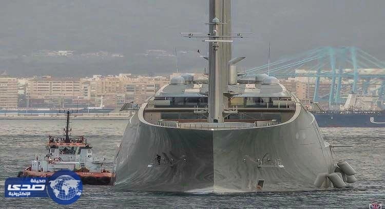 احتجاز أكبر يخت في العالم لسداد مديونية صاحبه