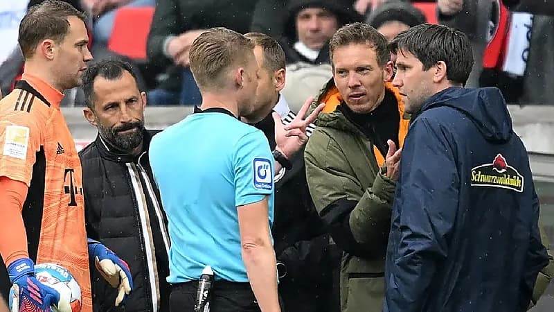 الاتحاد الألماني يحسم أزمة تبديلات بايرن أمام فرايبورغ