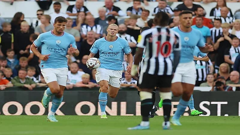 بالصور.. التعادل يحسم مواجهة نيوكاسل ومانشستر سيتي
