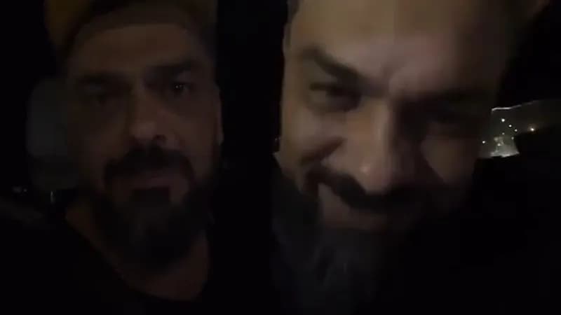 فيديو..محمد الترك يصفع نفسه ويعتذر لأسرته