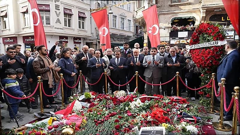 القنصل السعودي في إسطنبول يزور مقر التفـجير الإرهـابي بشارع الاستقلال ..صور
