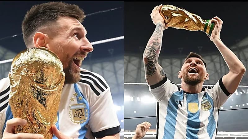 ميسي يحطم الأرقام القياسية بكأس عالم "مزيف"