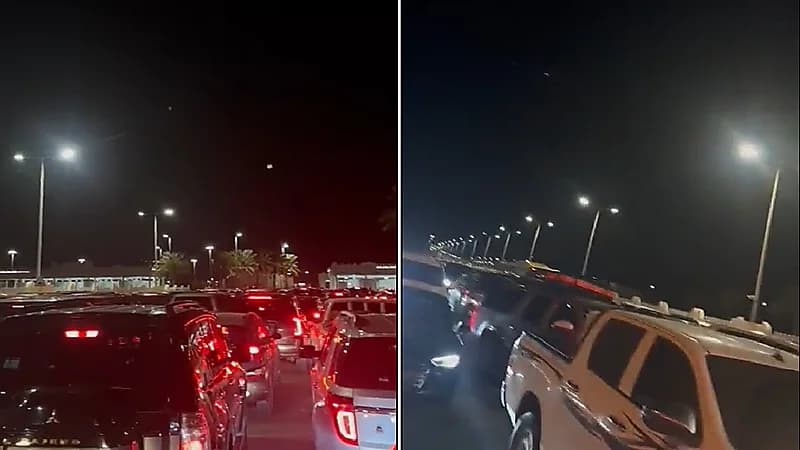 شاهد.. زحام جماهير الهلال بمنفذ "أبو سمرة" لحضور مباراته ضد فولاذ