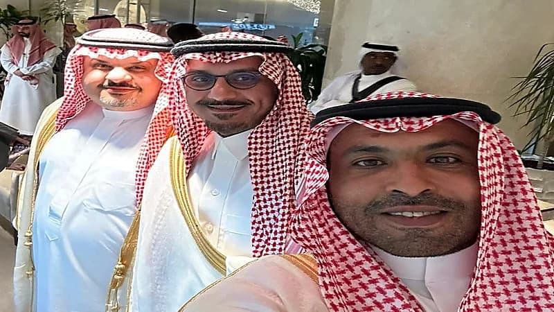 شاهد.. الأمير نواف بن سعد والأمير عبدالرحمن بن مساعد والأمير محمد بن فيصل بعد الفوز