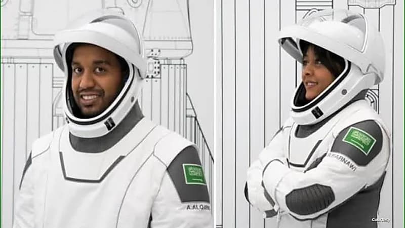 القرني وبرناوي يقومان بنقل الطلاب إلى الفضاء