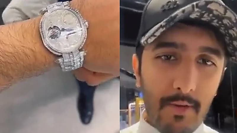 شاب يوثق شراءه لساعة بقيمة 7 مليون ريال : تستاهل .. فيديو
