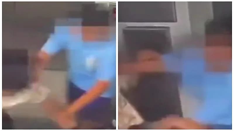 مراهق مدمن على الألعاب الإلكترونية يضرب أمه بسبب الهاتف.. فيديو