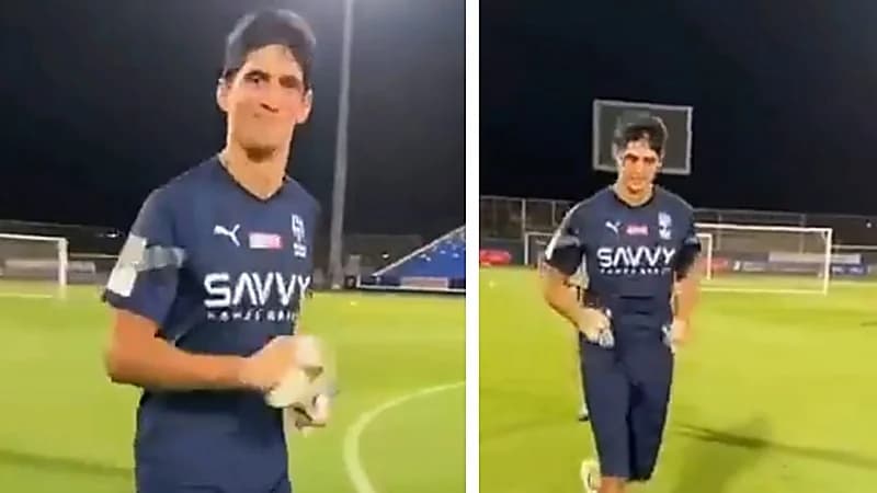 أول ظهور لبونو في تدريبات الهلال .. فيديو