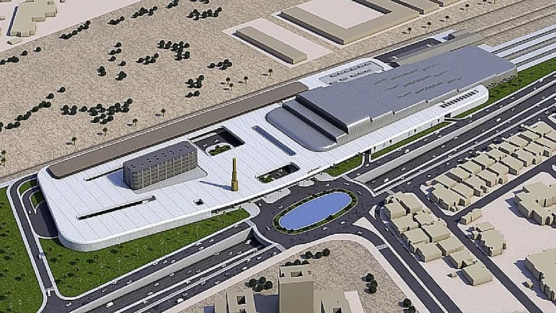 تصميم جديد لمحطة قطار الدمام .. صور