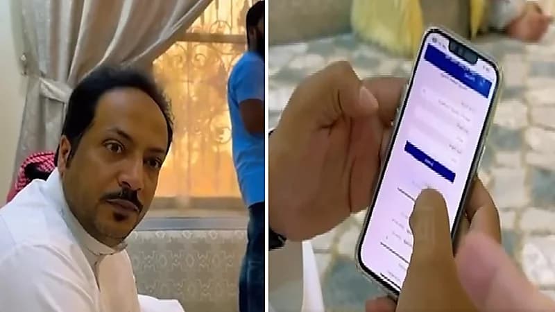 سعودي مقيم في الكويت يتفاجأ بمخالفات جديدة بعد تسديد  المخالفات القديمة قبل مغادرته الحدود .. فيديو