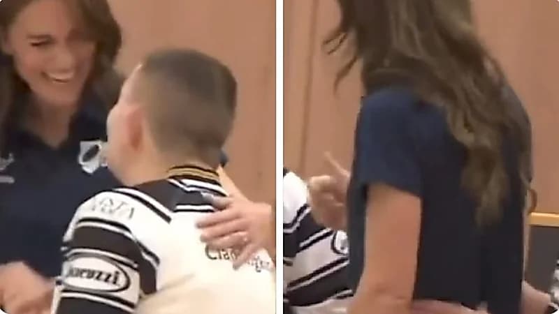 كيت ميدلتون تتعرض لموقف صادم من طفل.. فيديو