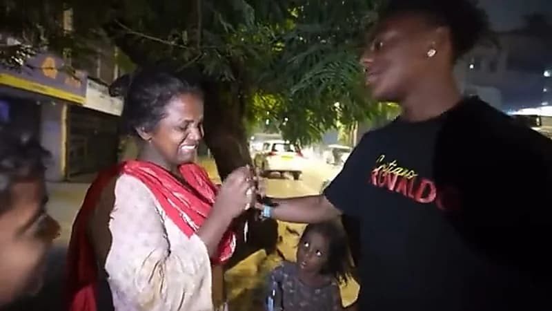 اليوتيوبر الشهير "سبيد" يقدم مساعدة مالية لأم هندية مشردة..فيديو