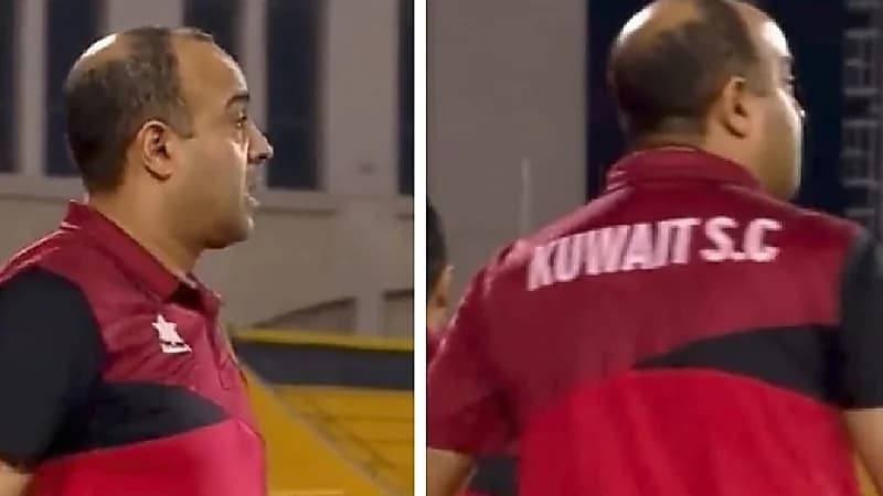 إداري الكويت لـ حكم المباراة : اطلع لي برا.. فيديو