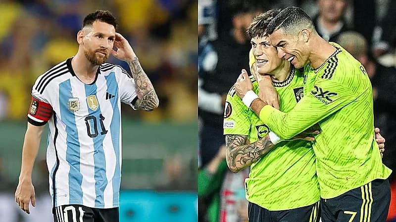 ميسي يلغى متابعة زميله لاعجابه بـ رونالدو
