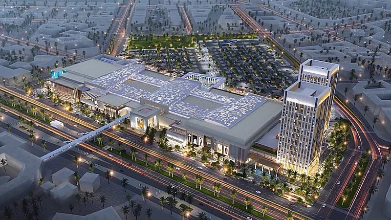 لقطات حديثة من الأعمال القائمة في مشروع ملتقى المدينة.. صور