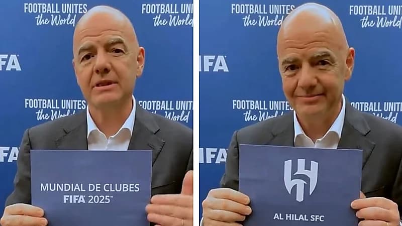 رئيس “الفيفا” يهنئ الهلال على مشاركته في كأس العالم للأندية 2025 .. فيديو